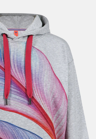 salzhaut - WANNERUP Damen Relaxed - Fit - Hoodie - Kapuzenpulli - Kapuzenpullover - 6 - #farbe_grey-melange