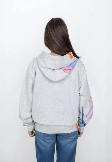 salzhaut - WANNERUP Damen Relaxed - Fit - Hoodie - Kapuzenpulli - Kapuzenpullover - 4 - #farbe_grey-melange