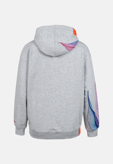 salzhaut - WANNERUP Damen Relaxed - Fit - Hoodie - Kapuzenpulli - Kapuzenpullover - 7 - #farbe_grey-melange