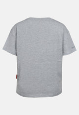 Salzhaut - WEVEN Damen Relaxed-Fit - Damen - Dreieckstuch - Frontprint - 14 - #farbe_grey-melange