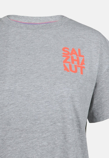 salzhaut - WEVEN Damen Relaxed-Fit - Damen - Dreieckstuch - Frontprint - 13 - #farbe_grey-melange